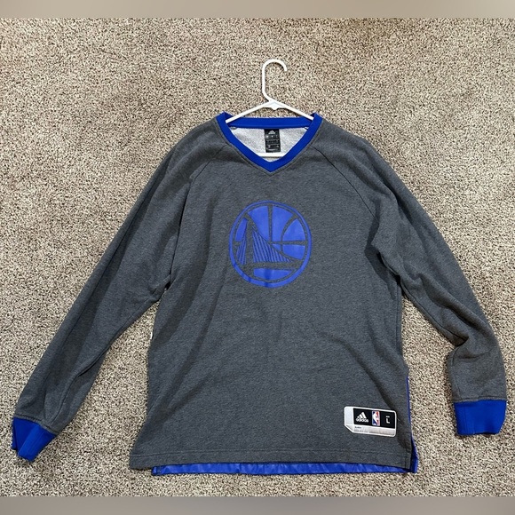 Men’s adidas Golden state warriors long sleeve - Picture 1 of 5